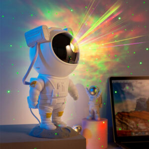 06010ceb-e075-44ef-9722-5465820c6d63.jpg Creative Astronaut Galaxy Starry Sky Projector Nightlight USB Atmospher Bedroom Table Lamp