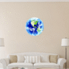 Glow In The Dark 3D Earth Wall Sticker FREE GLOBAL SHIPPING