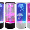 LED Jellyfish Aquarium Lamp Night Light USB Powered