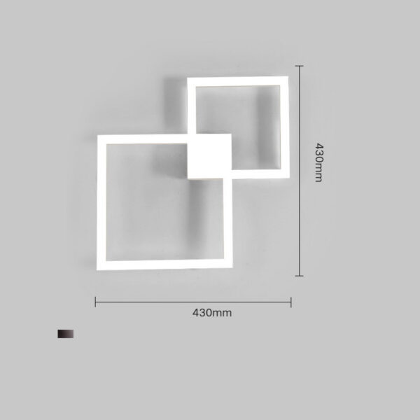 1614058822868.jpg Modern Creative Geometric Square Aisle Wall Decoration Lamps