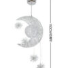 1618916784474.jpg Aluminum Wire Star Moon Chandelier Restaurant Bar Bedroom Warm Lighting Simple Children'S Room Lamps