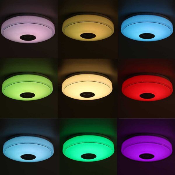 1619061421299.jpg Tuya Wifi Smart Ceiling Light Led Colorful App Remote Control Bluetooth Lamps Alexa Google Home Cross-Border