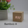 1619755001366.jpg Minimalist Cube shaped sound-sensitive wooden digital clock with temperature display
