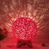 184020685633.jpg Amazon Hot Selling Creative Linen Table Lamp Novel and Unique LED Intelligent USB7 Color RGB16 Color Remote Control Rattan Ball Lamp
