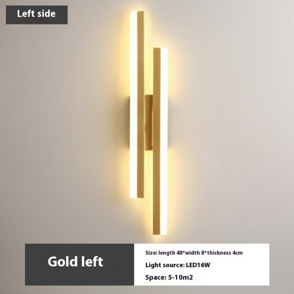 Scandinavian Minimalist Led Indoor Wall Light