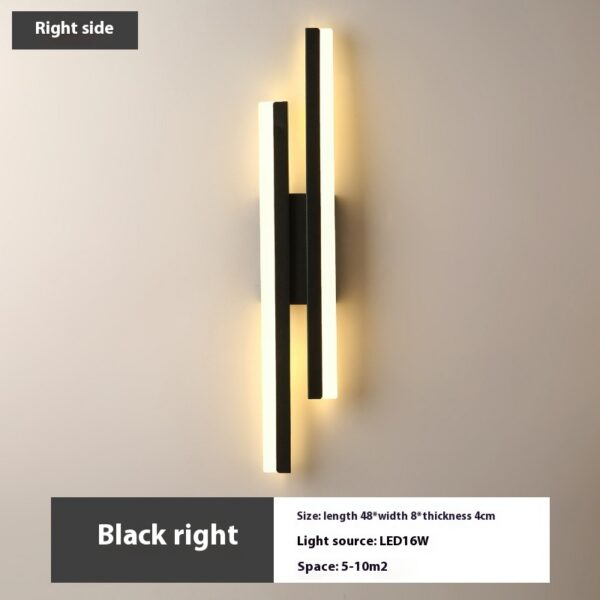 Scandinavian Minimalist Led Indoor Wall Light