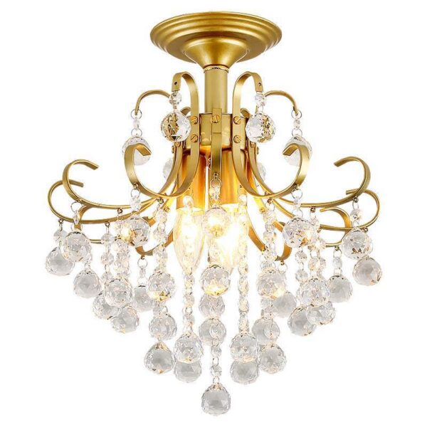 3c556afb-3de5-4a63-9983-09022b67c09f.jpg European Light Luxury Small American Restaurant Crystal Chandelier