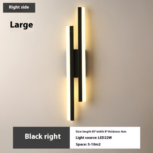 Scandinavian Minimalist Led Indoor Wall Light
