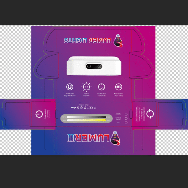 5dc46adf-ad9d-476b-953a-2d3ebb3fcdff.png Magnetic Study Cabinet USB Rechargeable Stepless Dimming Dormitory LED Night Light