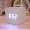 6029719927214.png Minimalist Cube shaped sound-sensitive wooden digital clock with temperature display