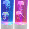 LED Jellyfish Aquarium Lamp Night Light USB Powered