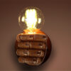 66044345176.jpg Fist resin wall lamp creates decorative wall lamp