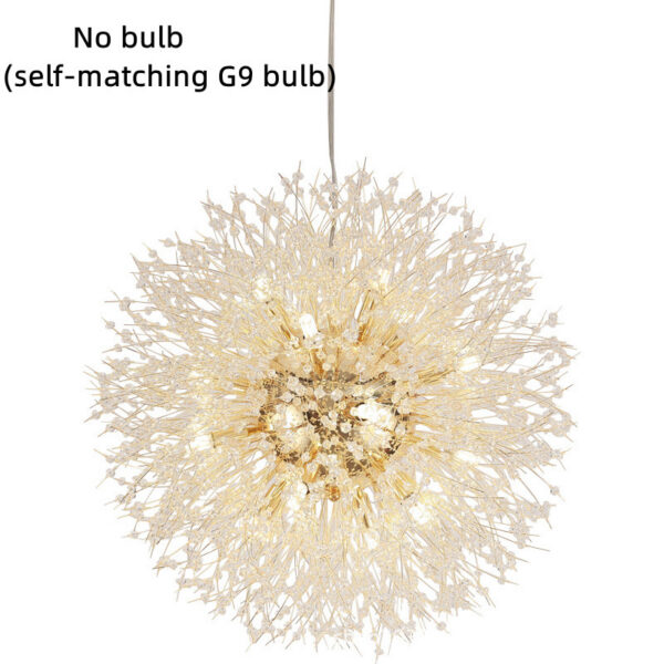 66a3d624-b222-4f9a-a96f-fc2657ddf34f.jpg Dandelion Crystal Chandelier Restaurant Bedroom Clothing Shop Lighting