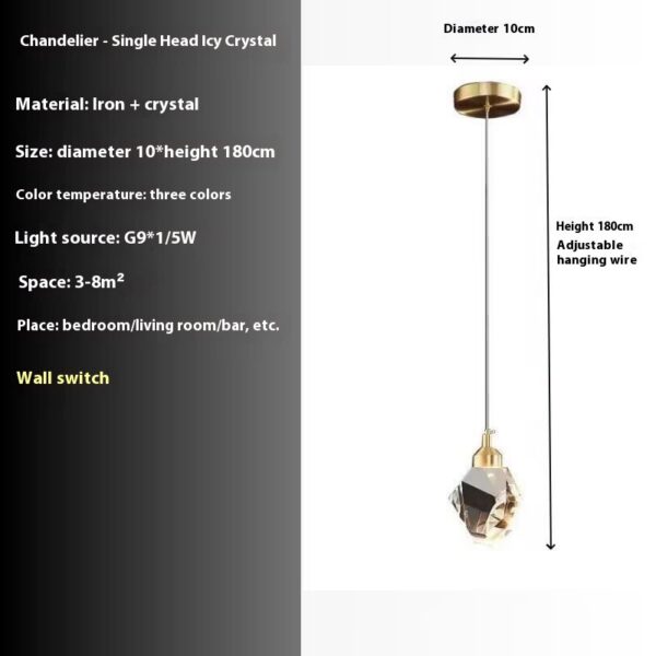 73cc9882-69b6-4c4f-a2cf-06b9a39fbc74_trans.jpeg All Copper Light Luxury Crystal Chandelier Modern Minimalist Restaurant Three-Head Chandelier