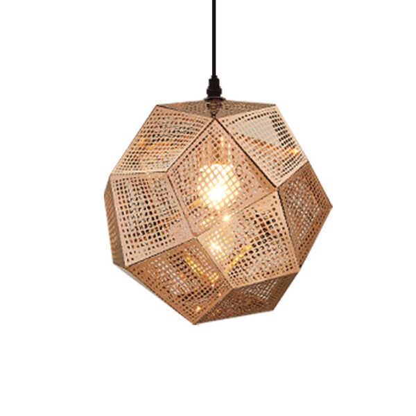 73f5c525-510e-4abf-ab53-94c3b20d3bec.jpg Pendant Modern Simple Grid Light Shadow Polyhedral Ball