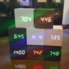 814773146750.jpg Minimalist Cube shaped sound-sensitive wooden digital clock with temperature display