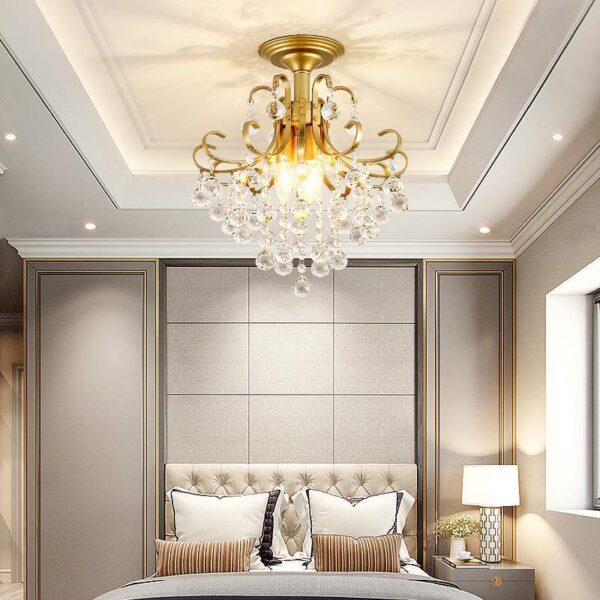 8ba47435-6d87-4daf-9ffb-cbd3c0010681.jpg European Light Luxury Small American Restaurant Crystal Chandelier