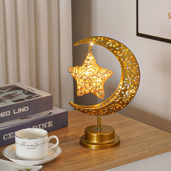 a14fe063-ddeb-4015-a939-23ff8188146e.jpg LED Modeling Lamp Creative Personality Iron Moon