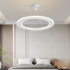 Simple Modern Circular Bedroom Study Chandelier