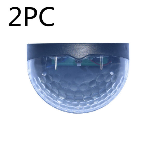 bdea46c9-1834-4673-8d1d-eeaa56824406.jpg Solar Light Outdoor Waterproof Semicircular Fence Lamp Water Drop Effect Wall Lamp Garden Lamp Corridor Lamp Staircase Lamp