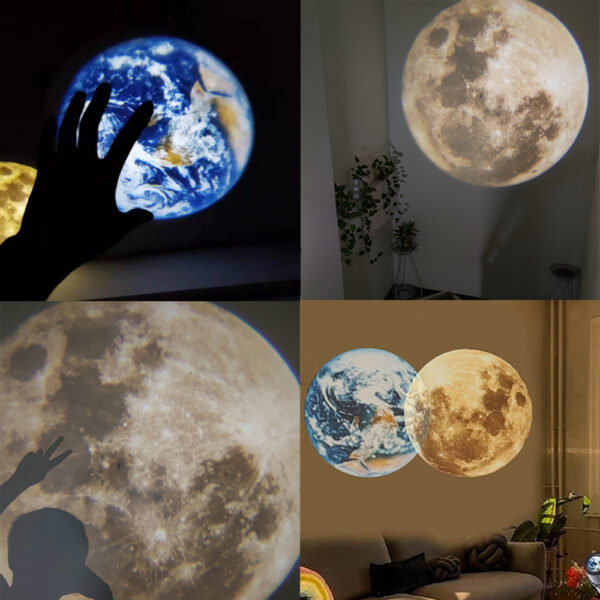 c95cb664-c963-485b-a77f-037f2a95ec16.jpg 2 In 1 Star Projector Earth And Moon Projection Lamp 360 Rotating Bracket USB Led Night Light For Bedroom Decoration