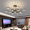 cb90ef14-8707-4c84-bea4-81c46a623595.jpg Light Luxury Chandelier Nordic Star Lamp Combination Whole House Package