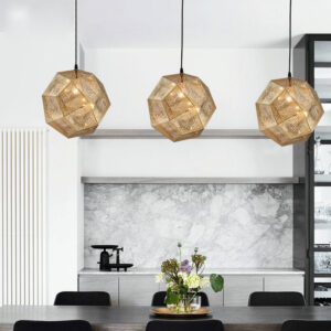 d4aa3630-ad0d-4049-908d-0193162651a4.jpg Pendant Modern Simple Grid Light Shadow Polyhedral Ball