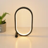 Usb Plug-In Lamp Oval Acrylic Lamp Touch Control Dimmable Modern Simple Creative Night Lamp Bedside Reading Lamp Desk Table Led