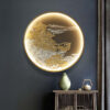 e82ab0e7-91de-472b-9cc1-5e2274959fcc.jpg Three Dimensional Relief Entryway Decorative Painting Lamp Circular Background Wall Landscape Mural Lamp