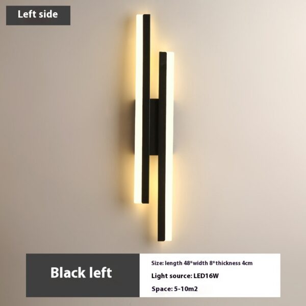 Scandinavian Minimalist Led Indoor Wall Light